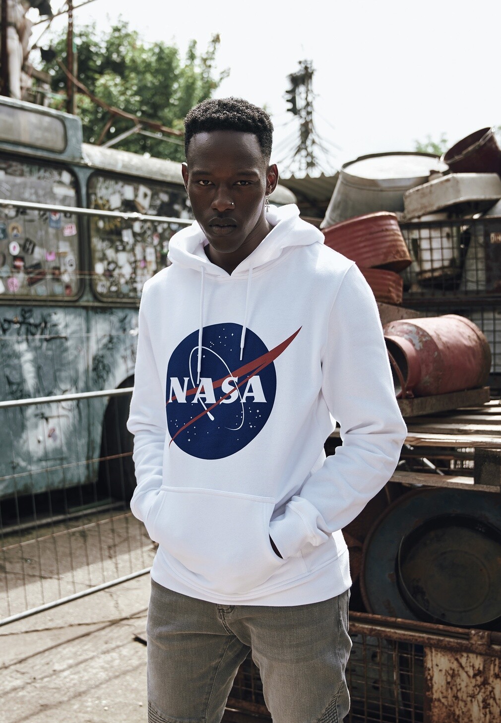 

Толстовка Mister Tee Hoodie, белый
