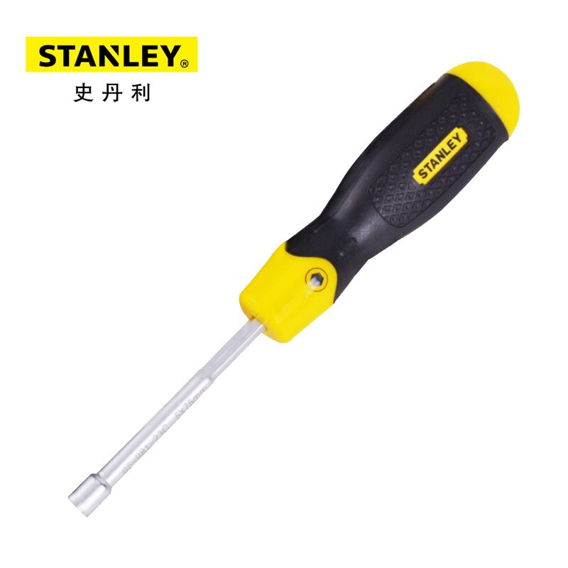 STANLEY 65-981-23C Отвертка-гайка с двухцветной ручкой 5х75мм