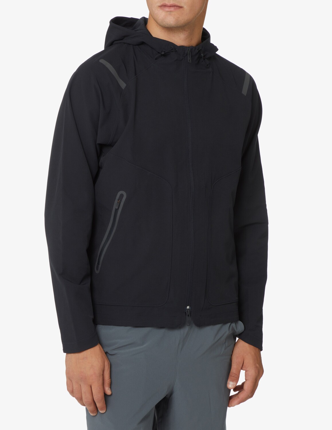 

Нейлоновая эластичная куртка с капюшоном Under Armour, черный