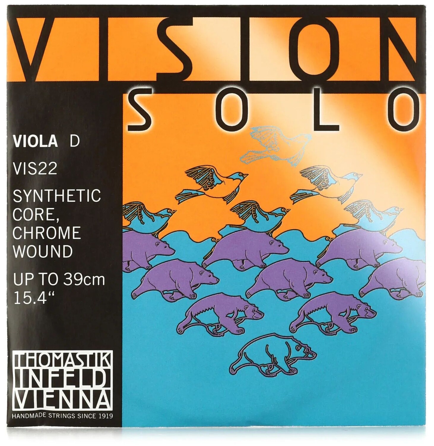 

Thomastik-Infeld VIS22 Vision Solo Viola D Струна - размер 4/4, хром