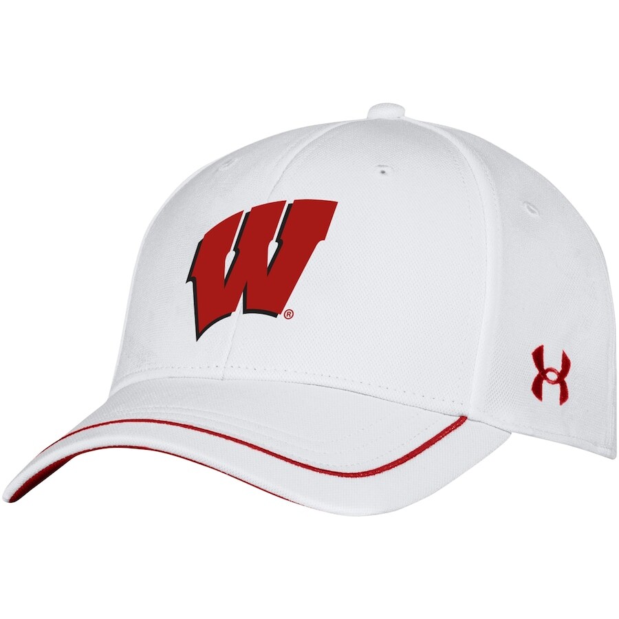 

Бейсболка Under Armour Wisconsin Badgers, белый