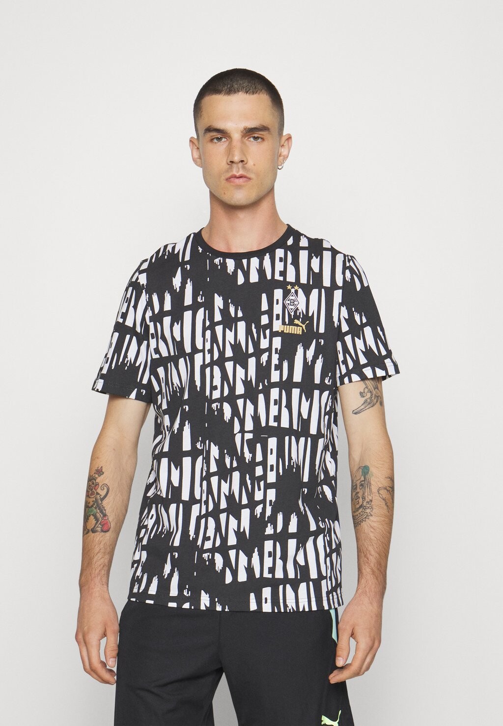 

Team ФУТБОЛКА BORUSSIA MÖNCHENGLADBACH FTBLCORE Puma, черный/белый