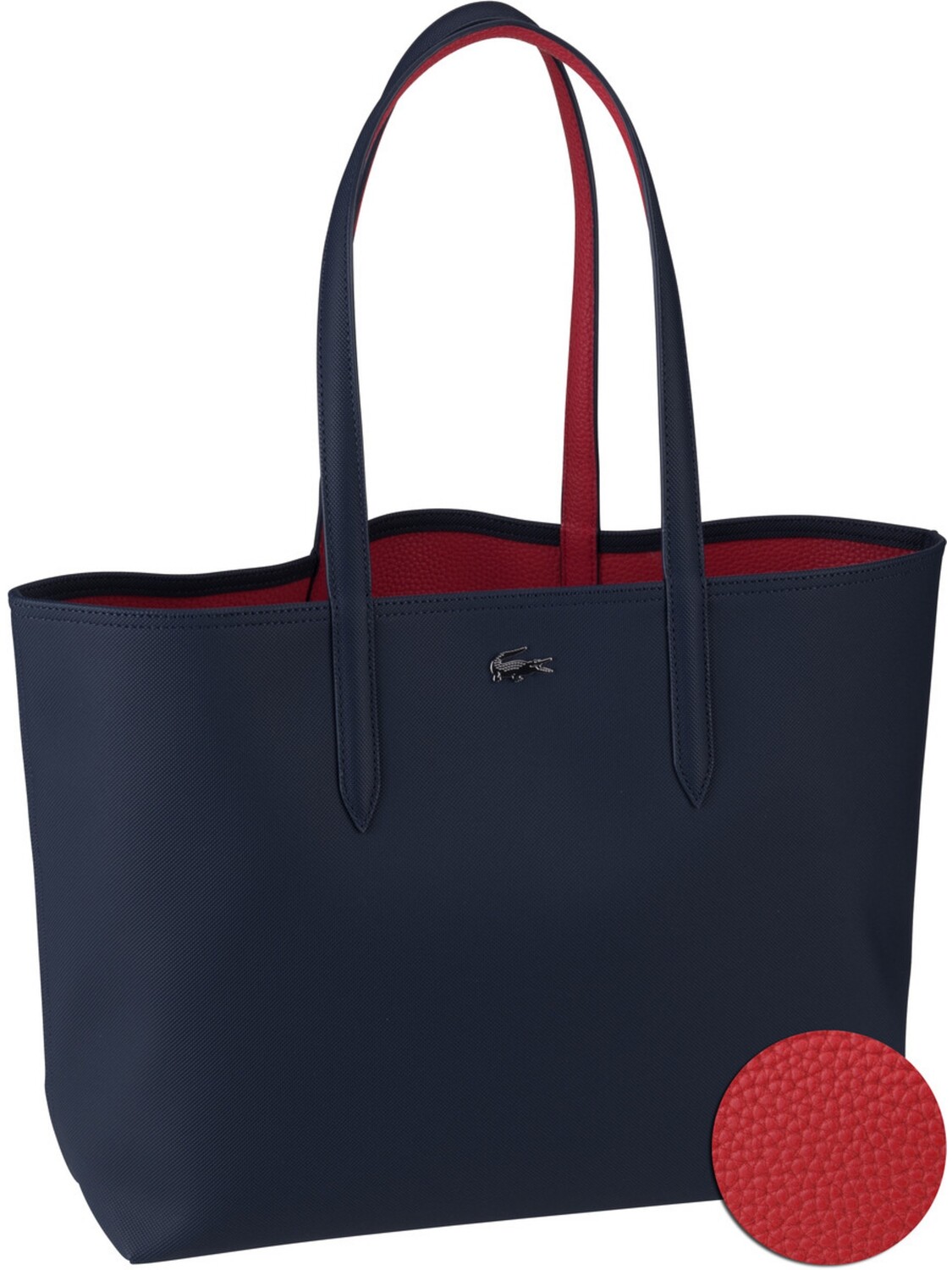 

Сумка шоппер Lacoste Anna Shopping Bag 2142, цвет Peacoat/Salsa