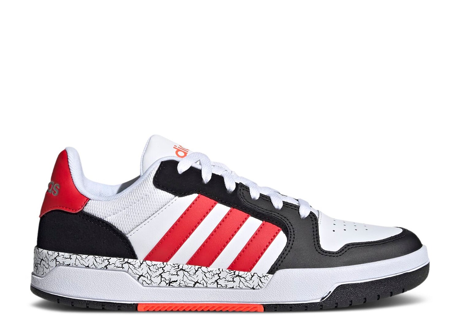

Кроссовки adidas Entrap 'White Vivid Red', белый