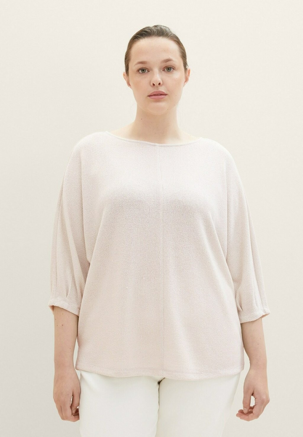 

Свитшот TOM TAILOR MIT FLEDERMAUSÄRMELN, цвет clouds grey