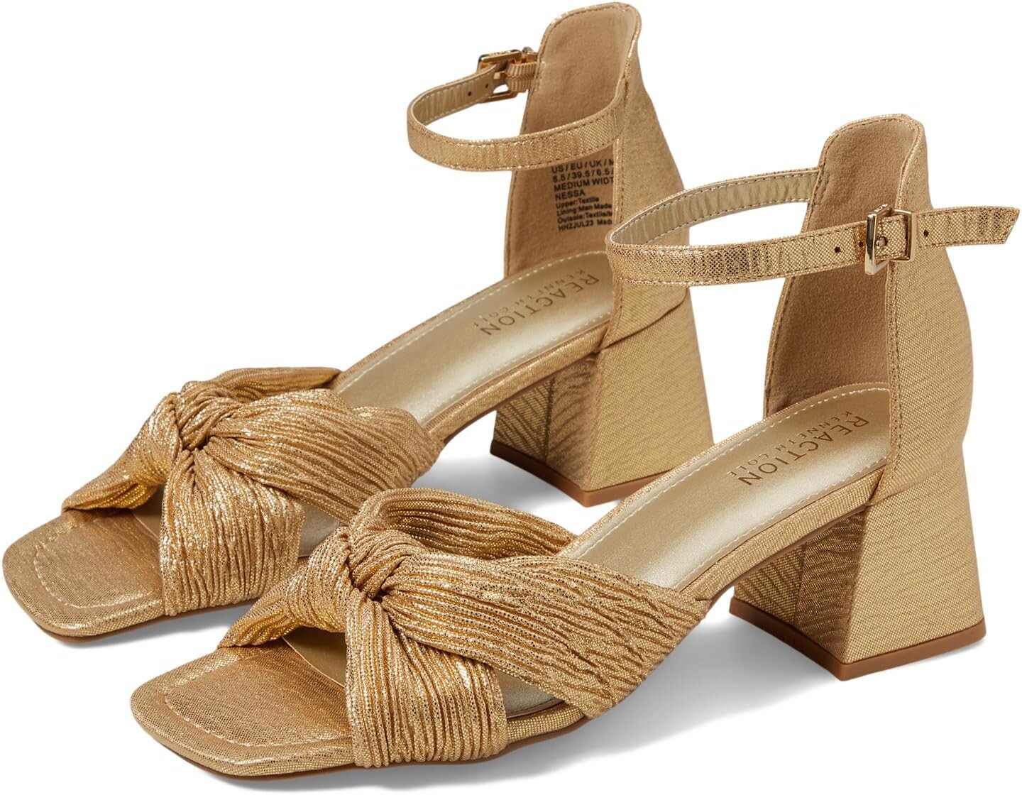 

Босоножки Nessa Kenneth Cole Reaction, цвет Soft Gold Metallic
