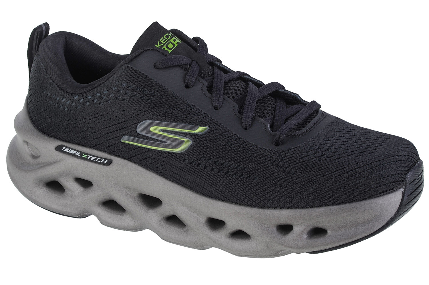 Беговый кроссовки Skechers Skechers Go Run Swirl Tech, черный беговый кроссовки skechers skechers go run consistent серый