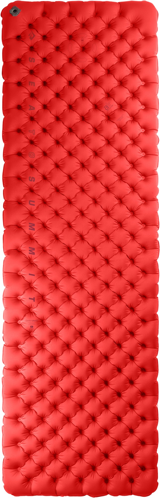 Изолированный воздушный спальный коврик Comfort Plus XT Sea to Summit, красный