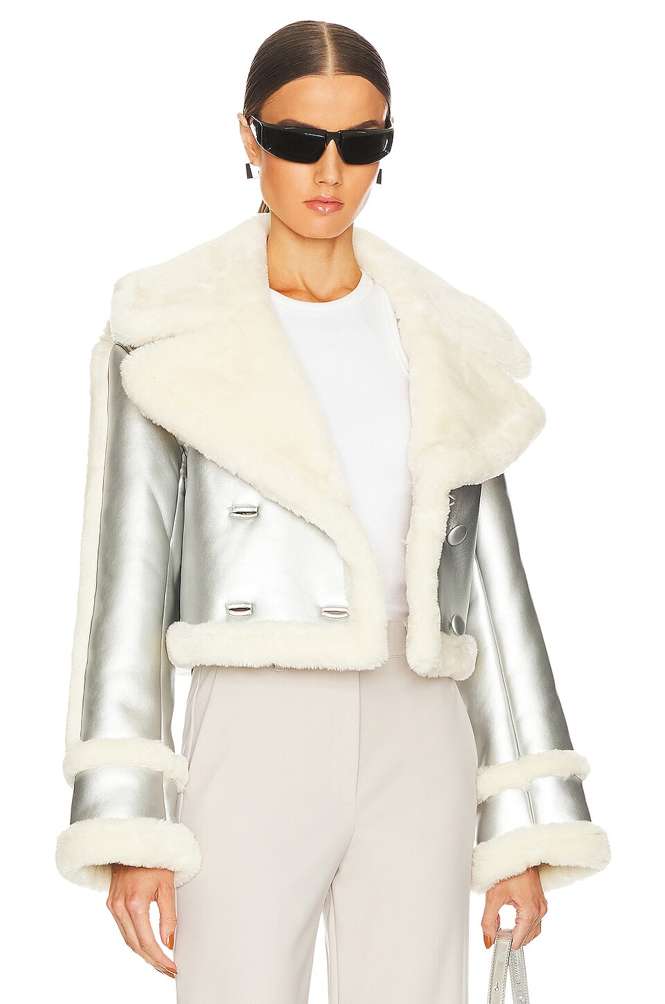 

Куртка L'Academie Elijah, цвет Silver & Ivory