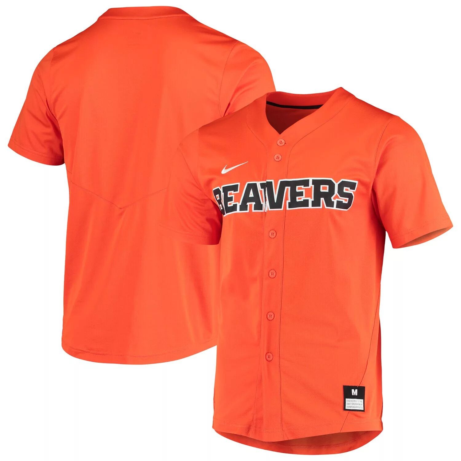 

Мужская оранжевая бейсбольная майка на пуговицах Oregon State Beavers Vapor Untouchable Elite Replica Nike, Оранжевый