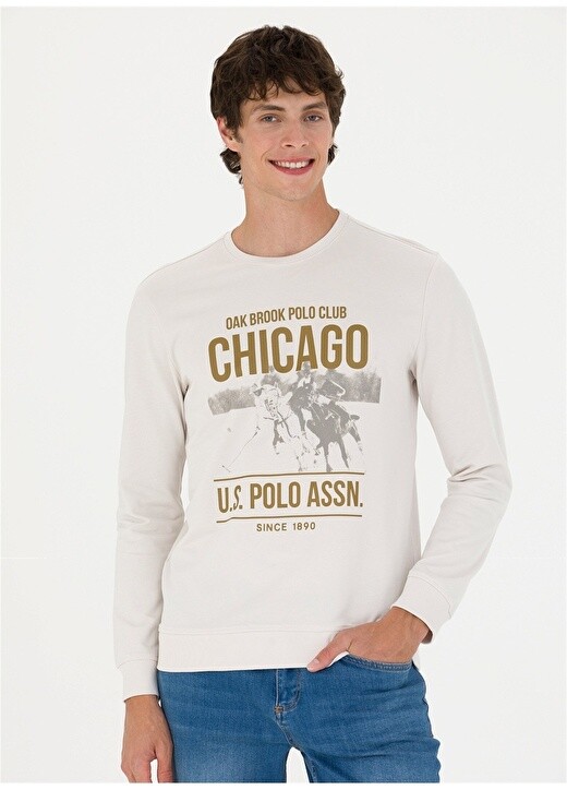 

Мужская толстовка с круглым вырезом U.S. Polo Assn.