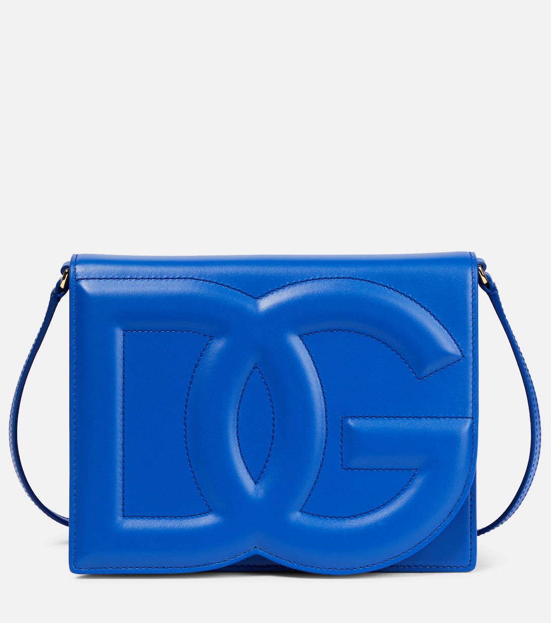 Кожаная сумка через плечо dg Dolce&Gabbana, синий