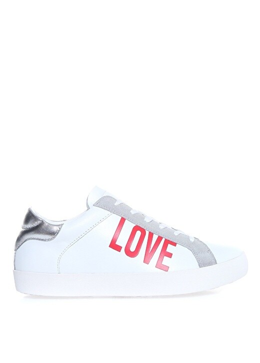 

Белые женские кроссовки Love Moschino