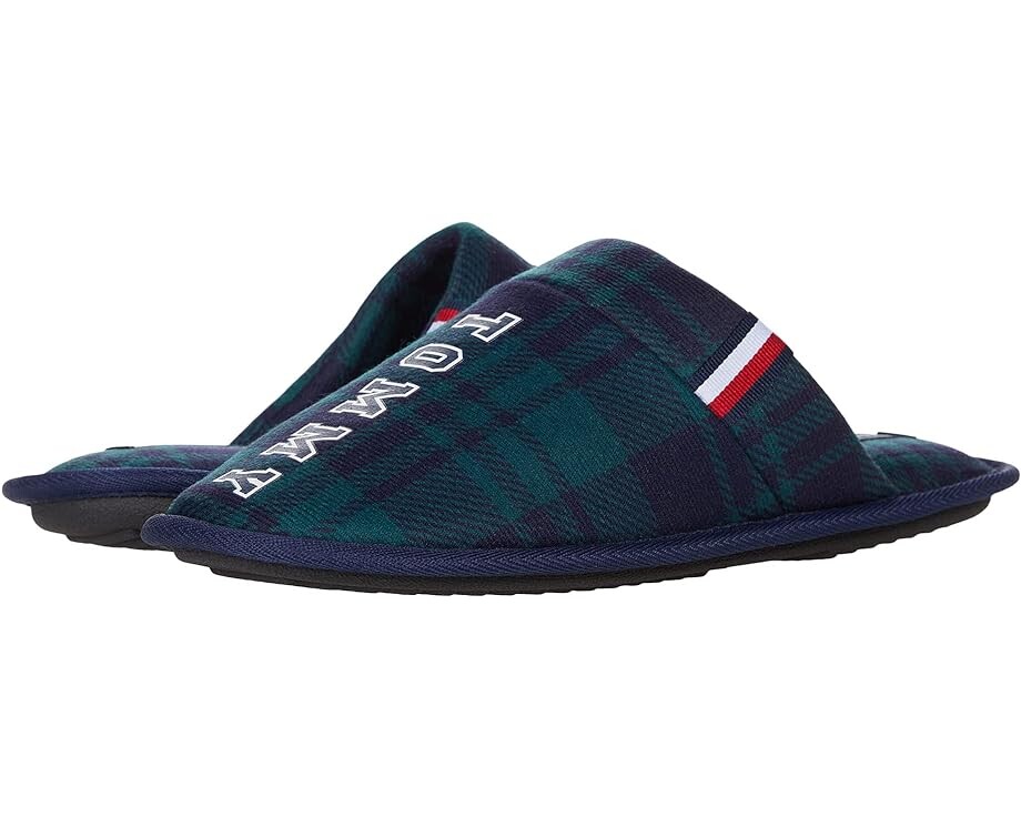 

Домашняя обувь Tommy Hilfiger Xaiver, цвет Green Multi Fabric