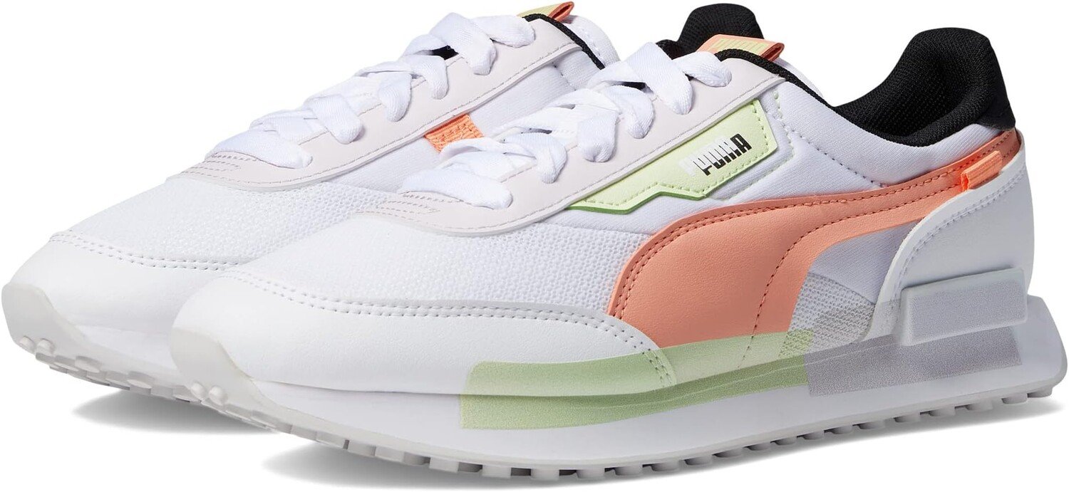 

Кроссовки Future Rider PUMA, цвет Puma White/Peach Pink/Butterfly