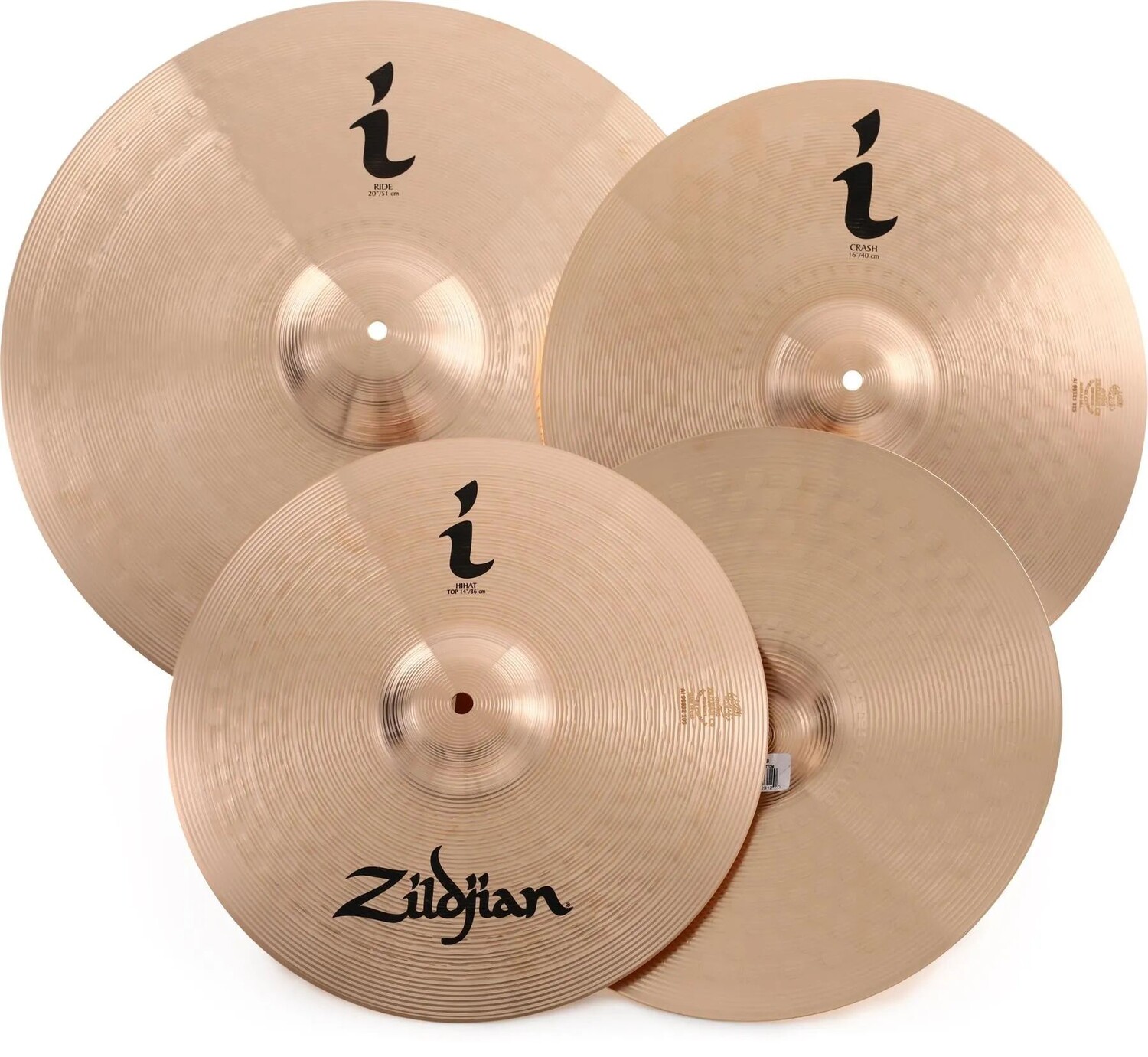 

Стандартный комплект концертных тарелок Zildjian серии I — 14/16/20 дюймов