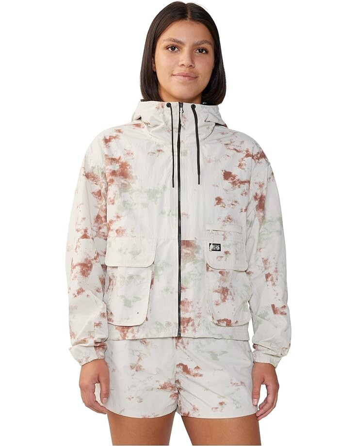 

Куртка Mountain Hardwear Stryder Full Zip, цвет Dark Quartz Nebula Dye Print