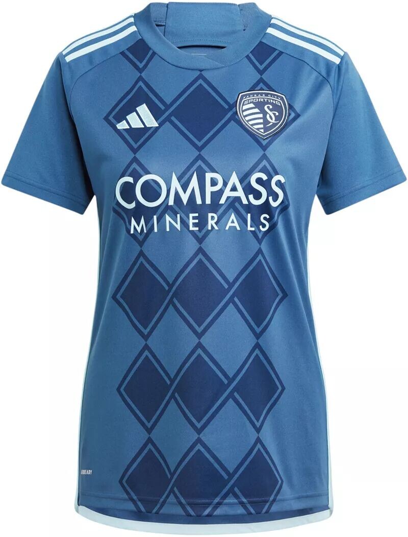 

Женская копия джерси Adidas Sporting Kansas City 2024 2024
