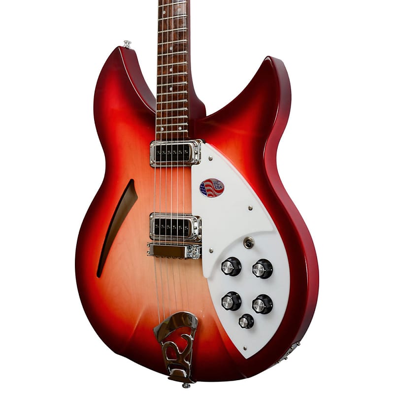 Электрогитара Rickenbacker 330 Thinline Semi-Hollow Electric Guitar - Fireglo электрогитара rickenbacker 330 thinline semi hollow electric guitar mapleglo