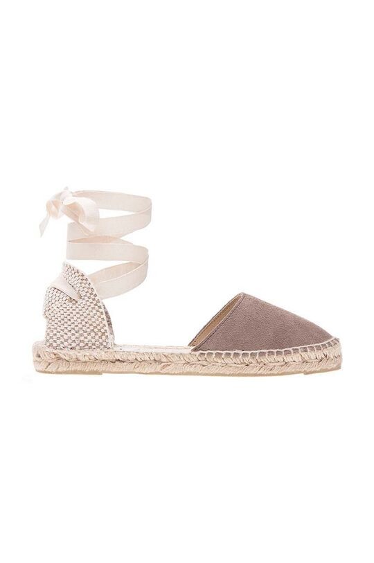 

Замшевые эспадрильи Valenciana Espadrilles на плоской подошве Manebi, коричневый