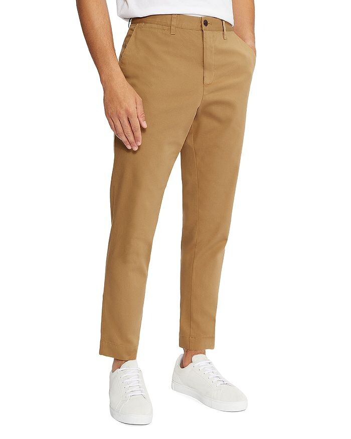 

Свободные брюки чинос Genbee Camburn из смесового хлопка Ted Baker, Коричневый
