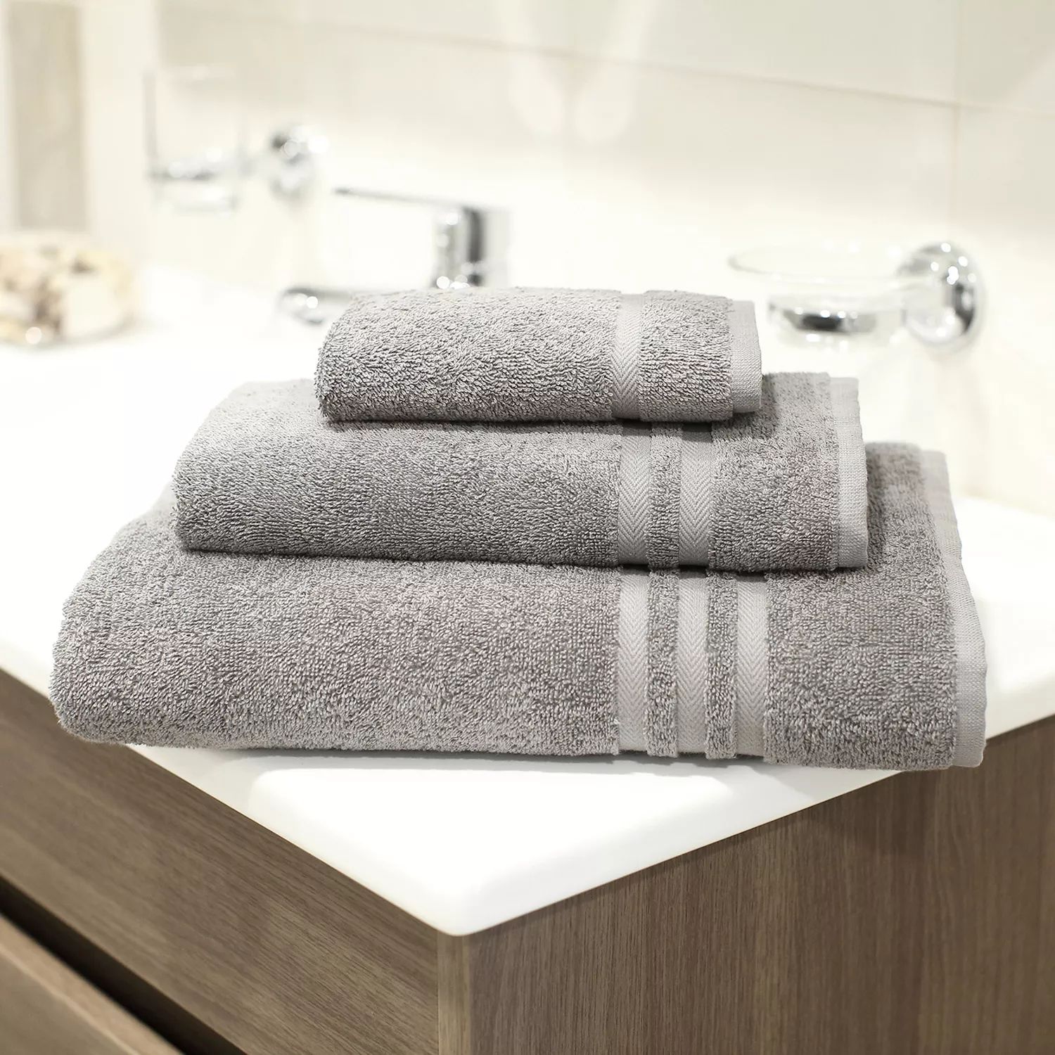 Linum Home Textiles Набор банных полотенец Denzi из 3 предметов