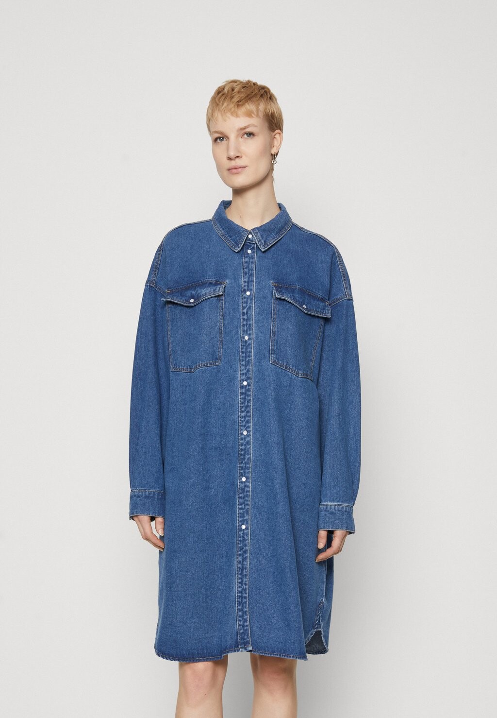 

Джинсовое платье ONLKARLA DRESS Only Tall, синий