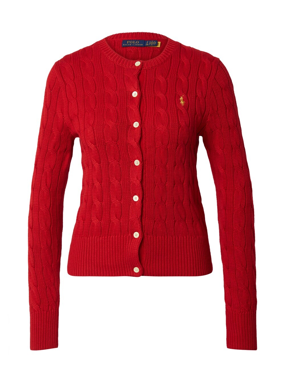 

Вязаный кардиган Polo Ralph Lauren, красный
