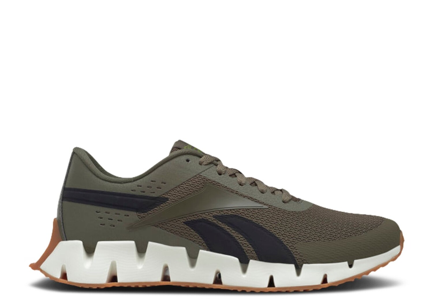 

Кроссовки Reebok Zig Dynamica 2 'Army Green', зеленый, Зеленый;серый