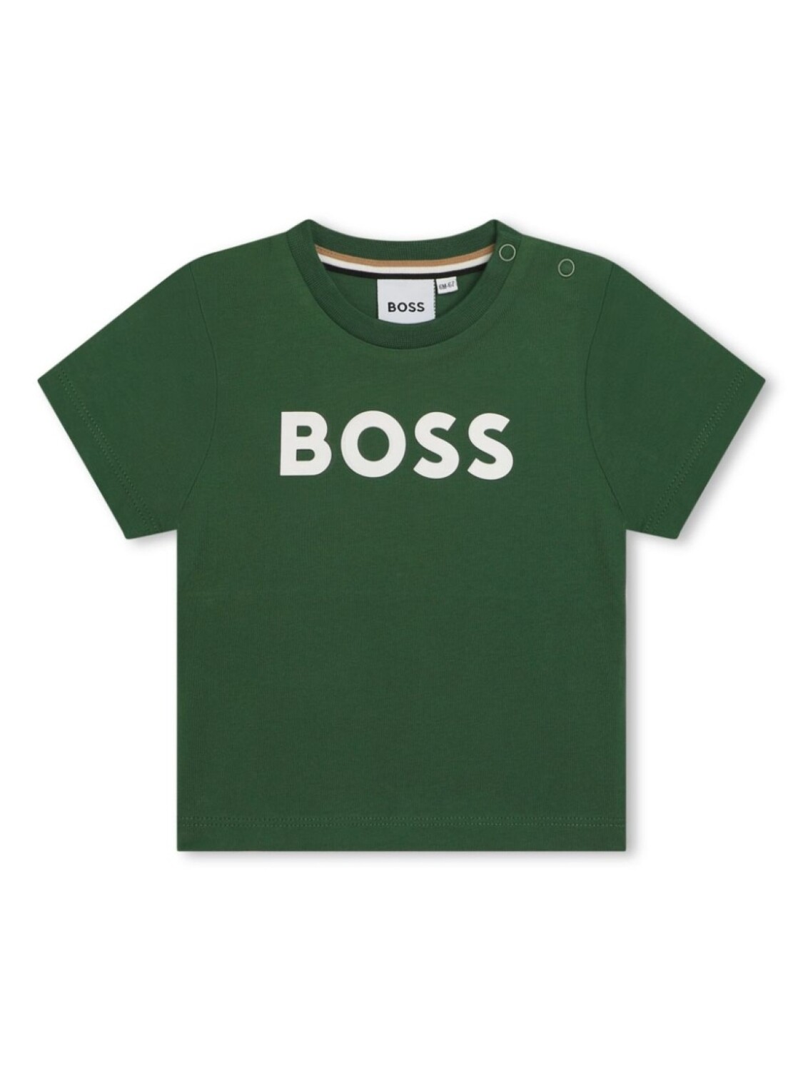 

BOSS Kidswear футболка с логотипом, зеленый