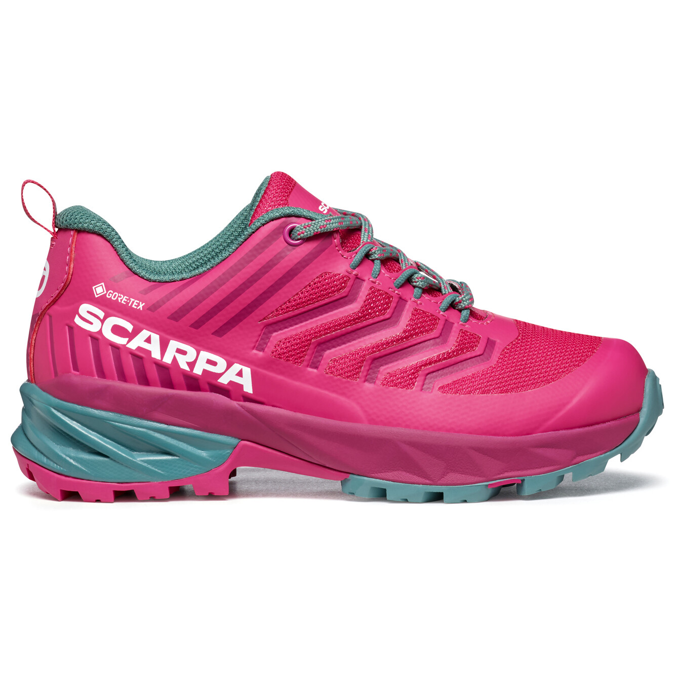 

Мультиспортивная обувь Scarpa Kid's Rush GTX, цвет Fuxia/Lagoon