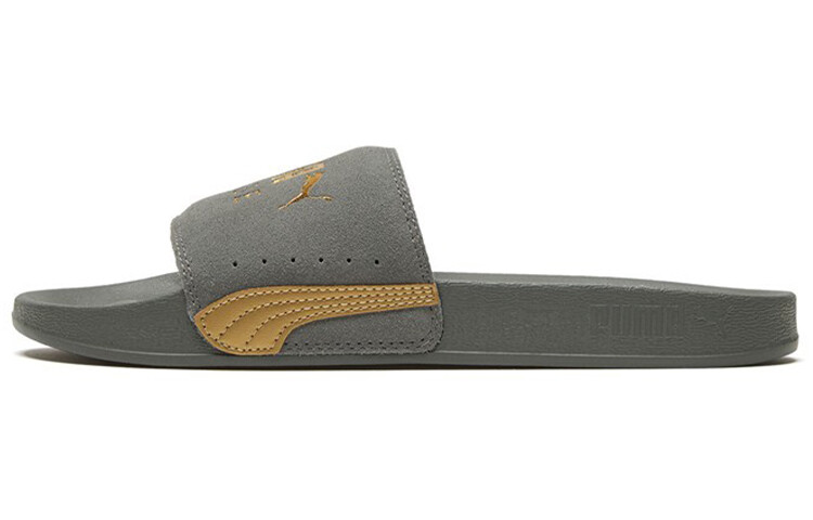 

Puma Leadcat FTR Suede Classic Slide Серый/Золотой