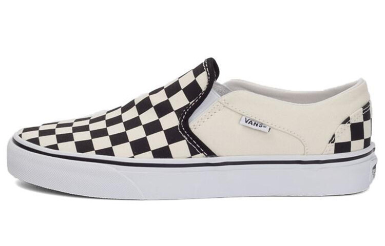 

Vans Wmns Asher 'Checkerboard Black White' Шахматная доска черно-белая