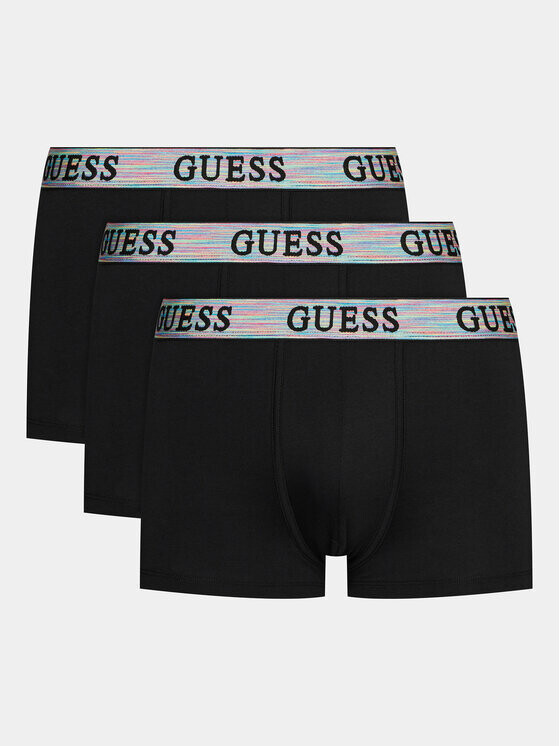 

Комплект из 3 боксеров Guess, черный