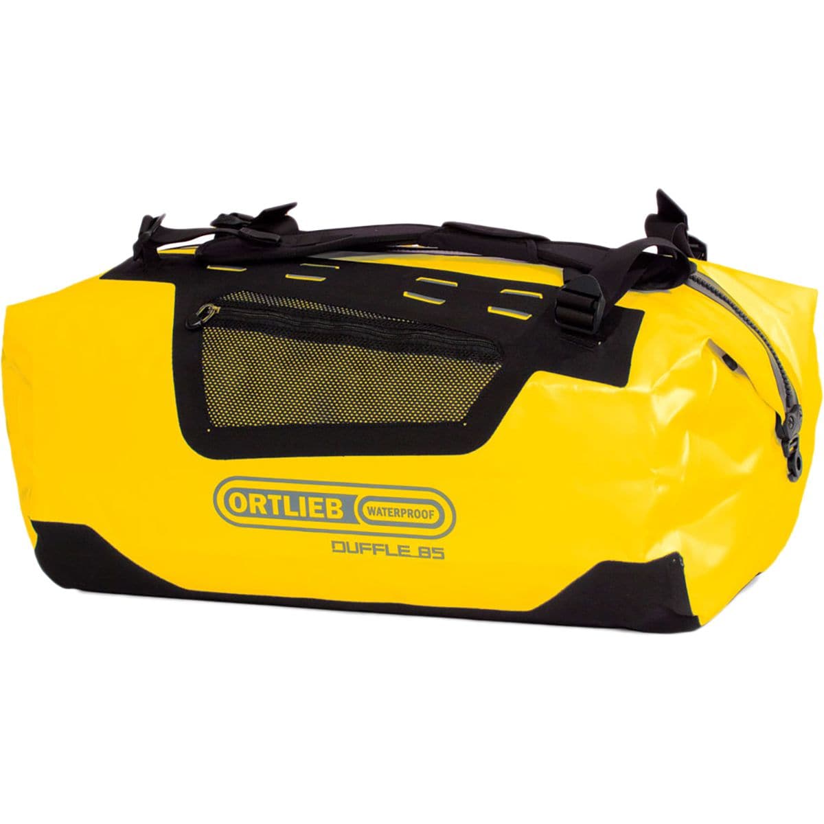 85-литровая спортивная сумка Ortlieb, цвет sun yellow/black