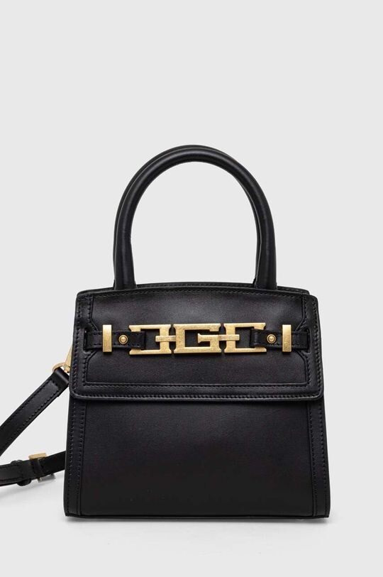 

Кожаная сумочка Guess, черный