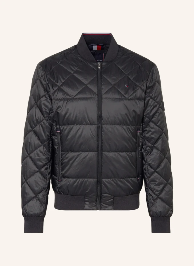 

Стеганая куртка Tommy Hilfiger, черный