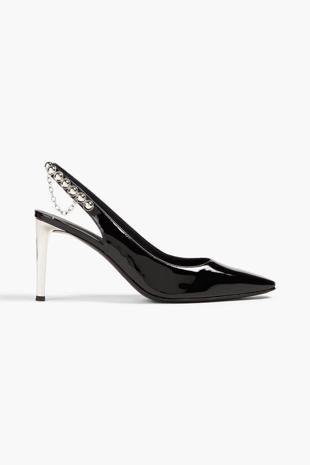 

Лакированные туфли Kurtney 85 с пяткой назад Giuseppe Zanotti, черный