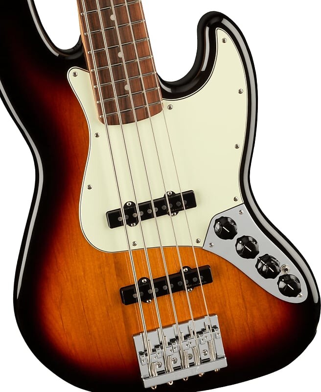 

Басс гитара Fender Player Plus Active Jazz Bass V 5-String PF 3-Tone Sunburst
