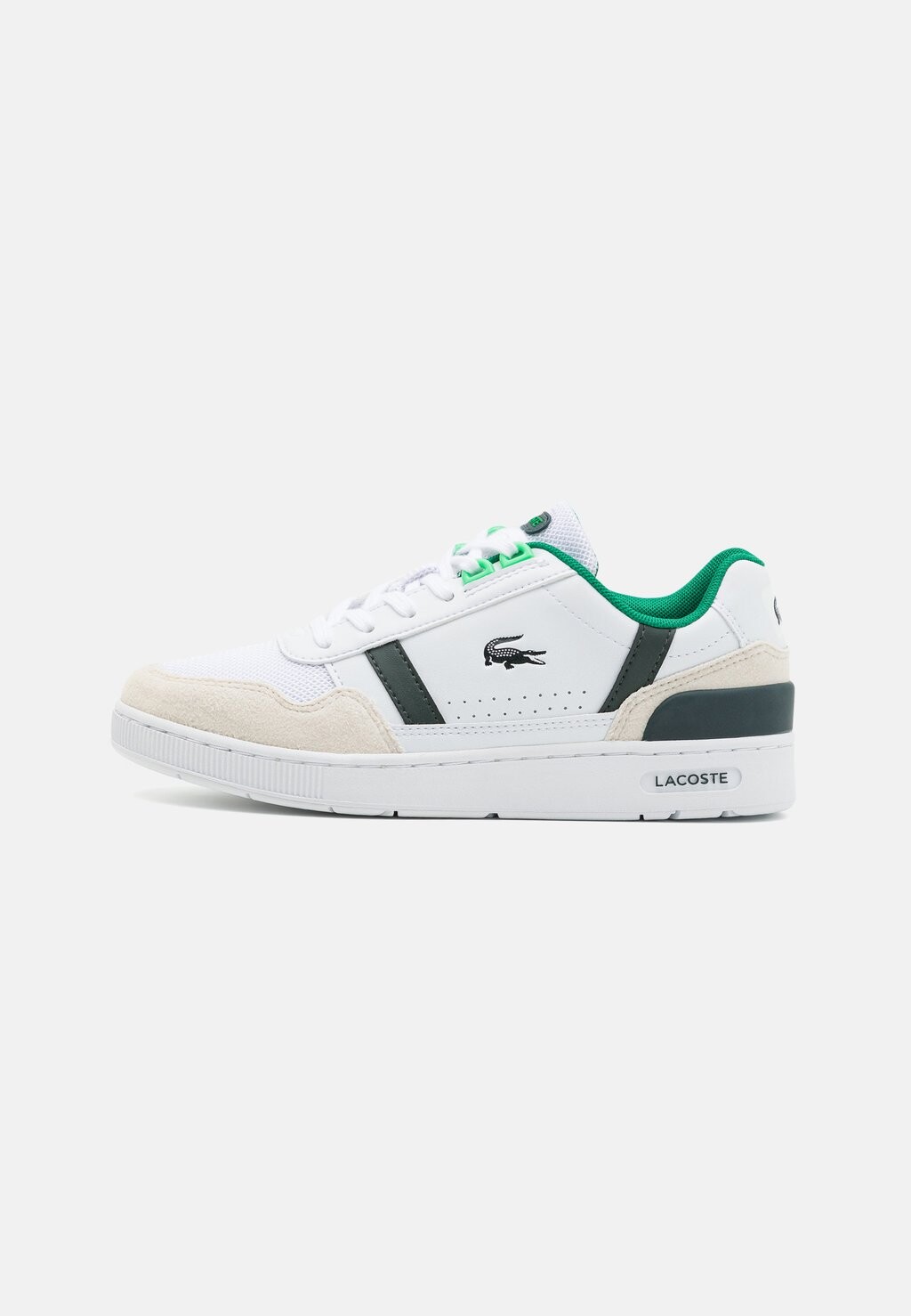 

Полукеды Unisex Lacoste, цвет white/green