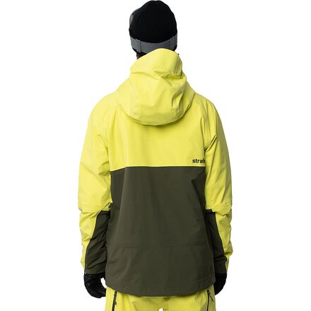 Куртка с капюшоном в форме пирамиды мужская Strafe Outerwear, желтый