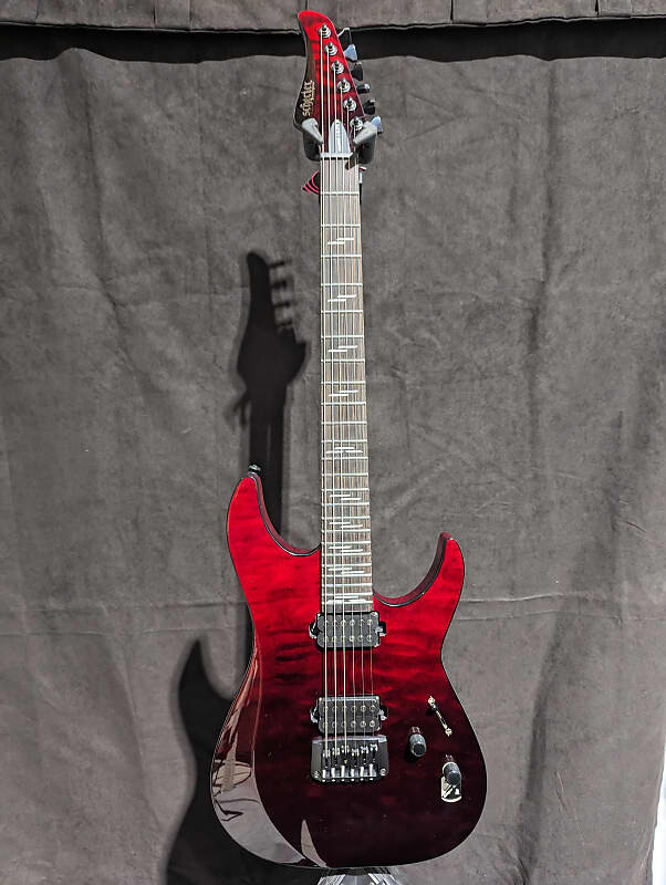 

Электрогитара Schecter Reaper-6 Elite HH Blood Burst Electric Guitar