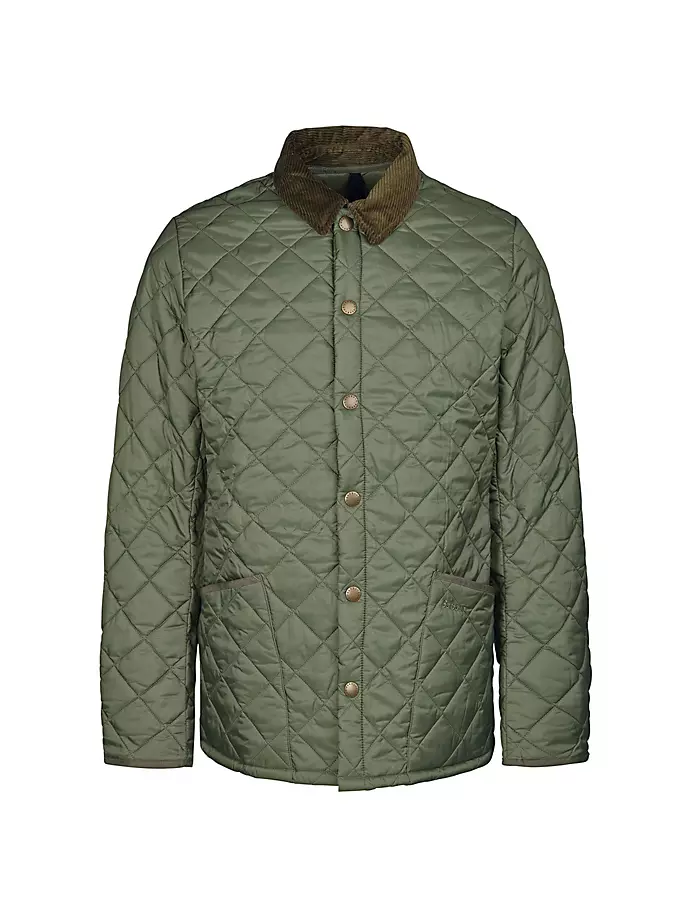 

Стеганая куртка Barbour Heritage Liddesdale Barbour, цвет light moss