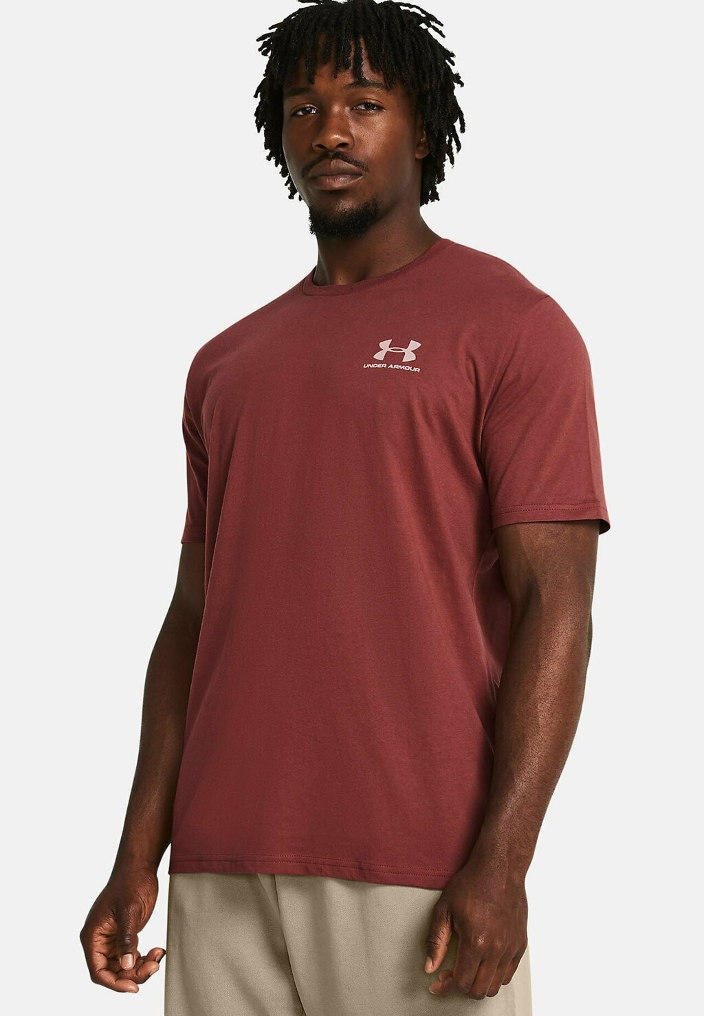 

Спортивная футболка SPORTSTYLE LC SS Under Armour, цвет cinna red