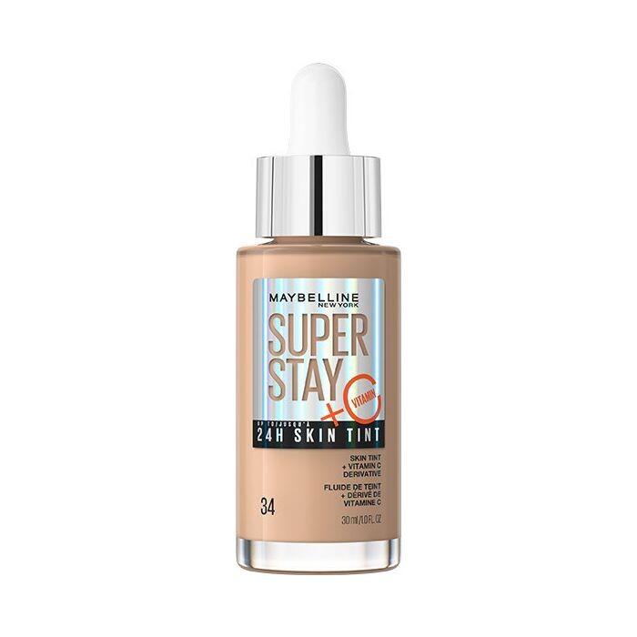 

Набор косметики SuperStay Skin Tint + Vitamina C 24h base de maquillaje Maybelline New York, 34
