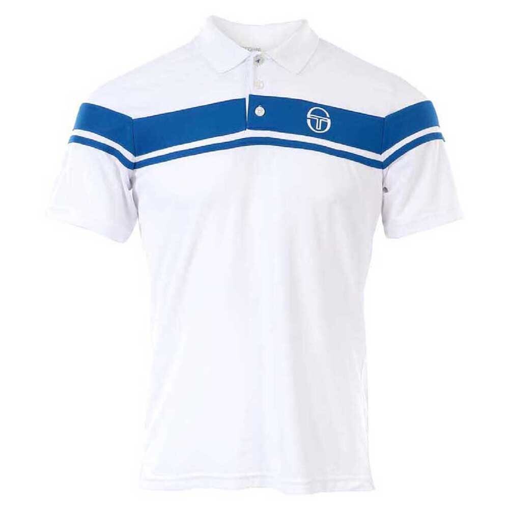 

Поло с коротким рукавом Sergio Tacchini Youngline Pro, белый