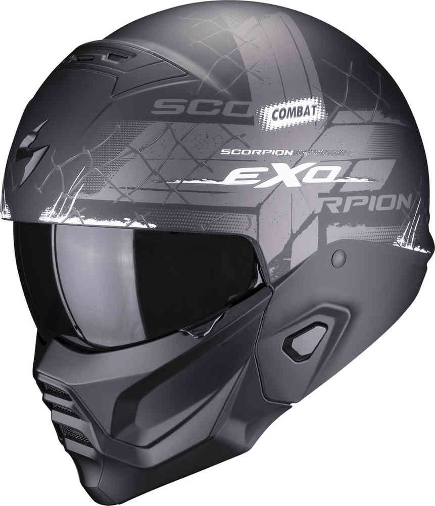 EXO-Combat II Ксеноновый шлем Scorpion, черный матовый/белый