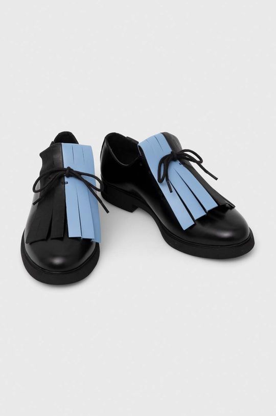 Кожаная обувь из стеклопластика Camper, черный фото