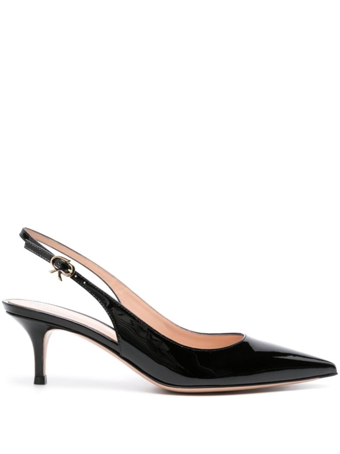 

Gianvito Rossi туфли Ribbon 55 с ремешком на пятке, черный