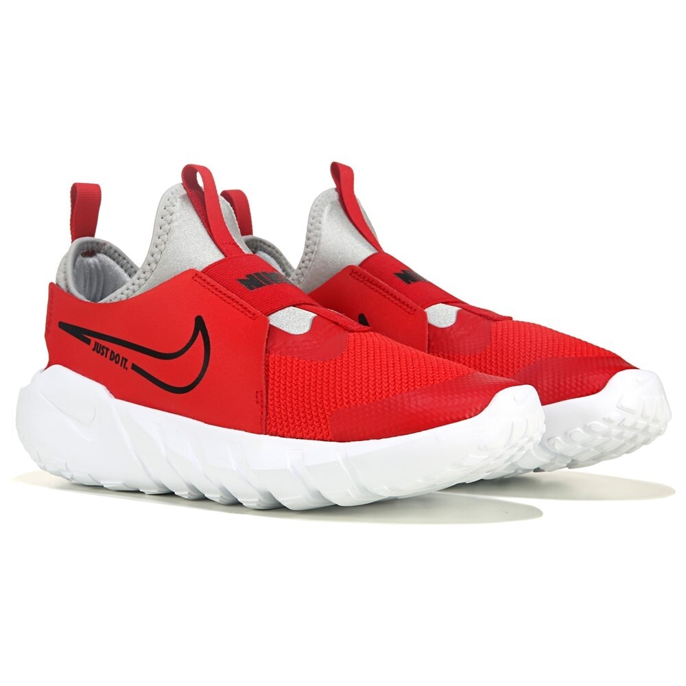 

Детские беговые кроссовки без шнуровки Flex Runner 2 Big Kid Nike, красный